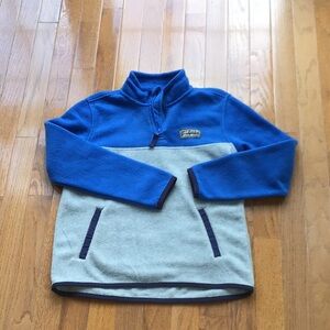 NWOT Eddie Bauer fleece half zip up Boys size 7/8